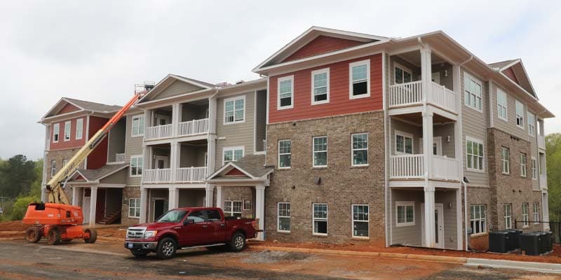 Commercial roofing project