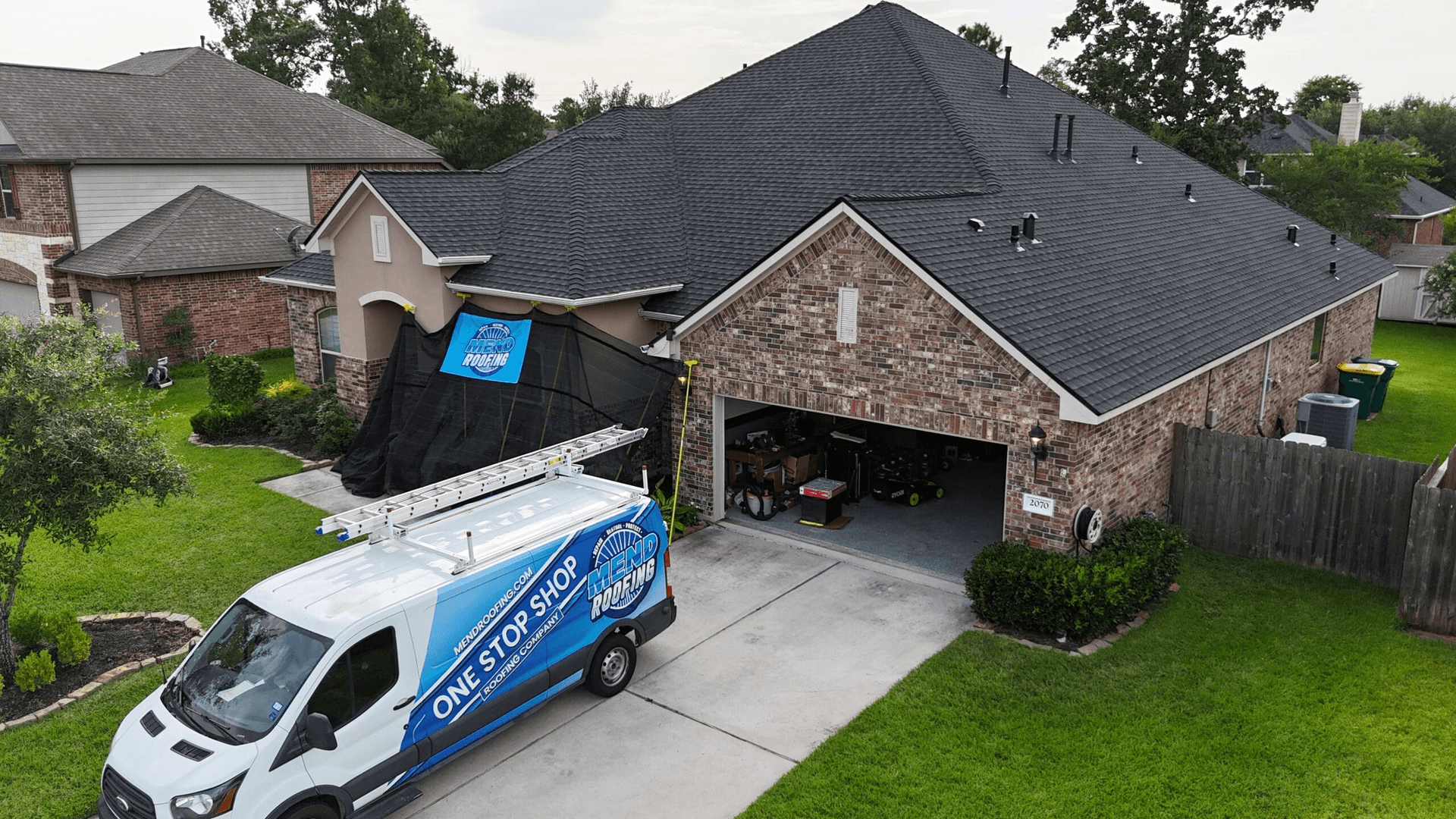 Mend Roofing professional service - Houston roofing company
